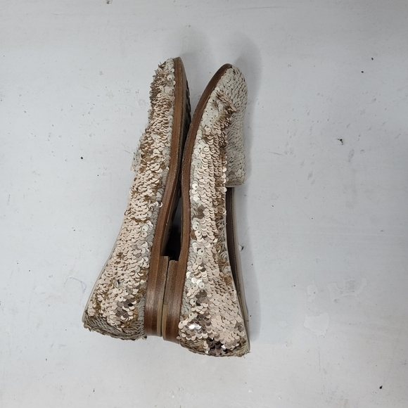 Attilo Giusti Leombruni AGL Made in Italy Sequin Loafer Size 36 - Picture 10 of 15